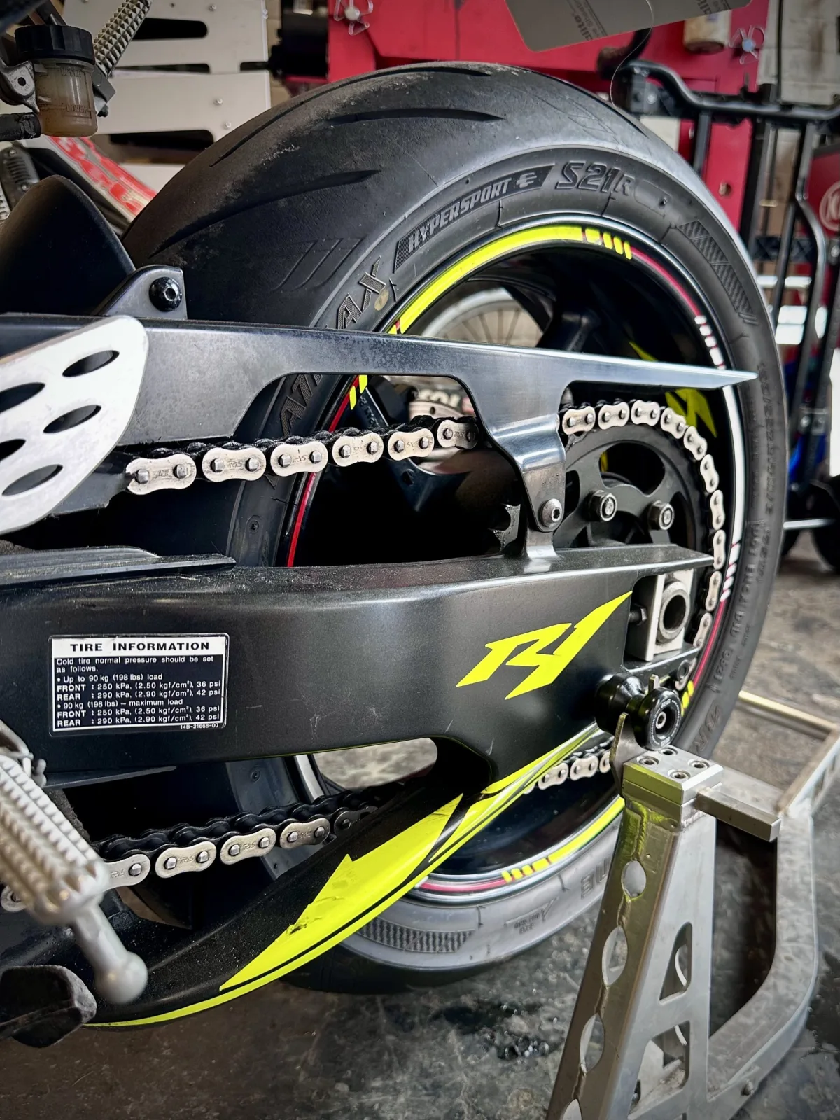 Chain, sprockets and a shakedown